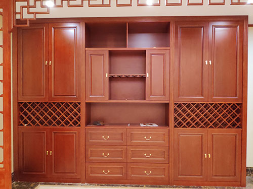 成都中式家居装修之中式酒柜装修效果图