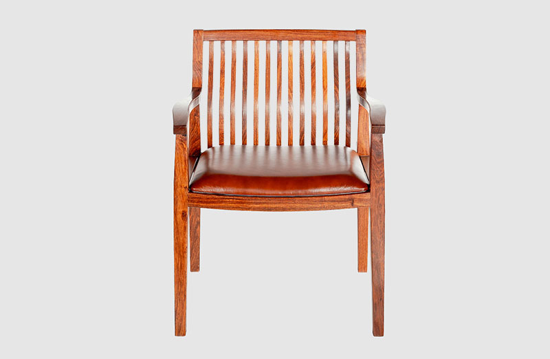 成都中式实木大方椅家具效果图