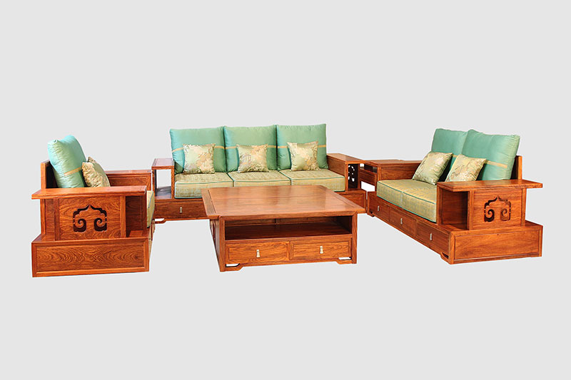 成都中式实木沙发简直太美了
