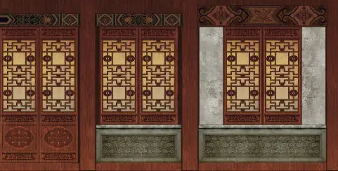 成都隔扇槛窗的基本构造和饰件